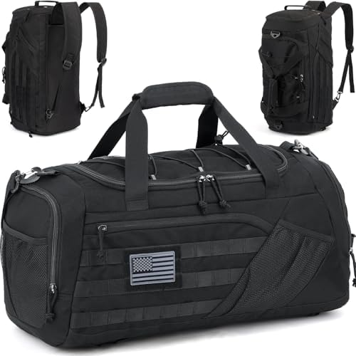 Amazon.com | ZOMFELT Tactical Gym Bags for Men, 22x14x9 Carry On